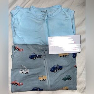 2 Kyte Baby zippered rompers.